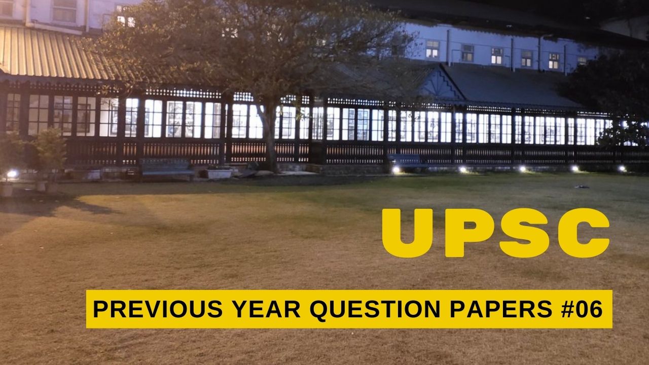 UPSC Prelims Previous Year Papers Free 2021 - Lrnin