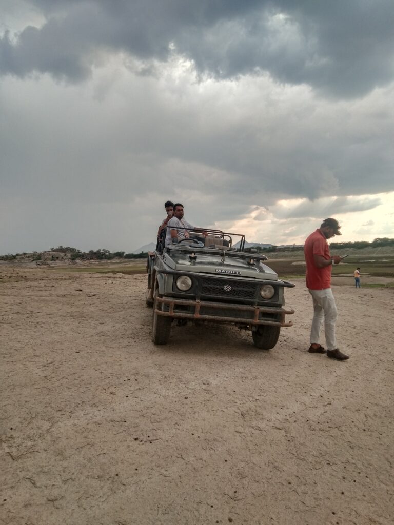 River Bed of Jawai River where you can spot the birds and crocodiles