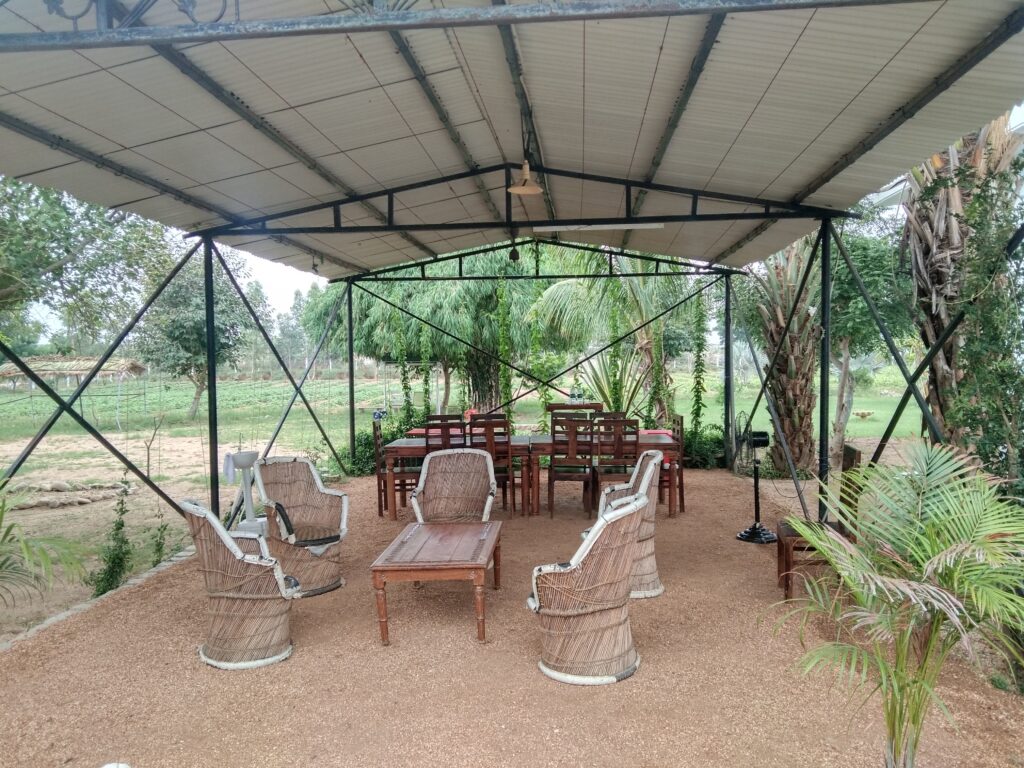 Gazebo at Jawai Dam Stay