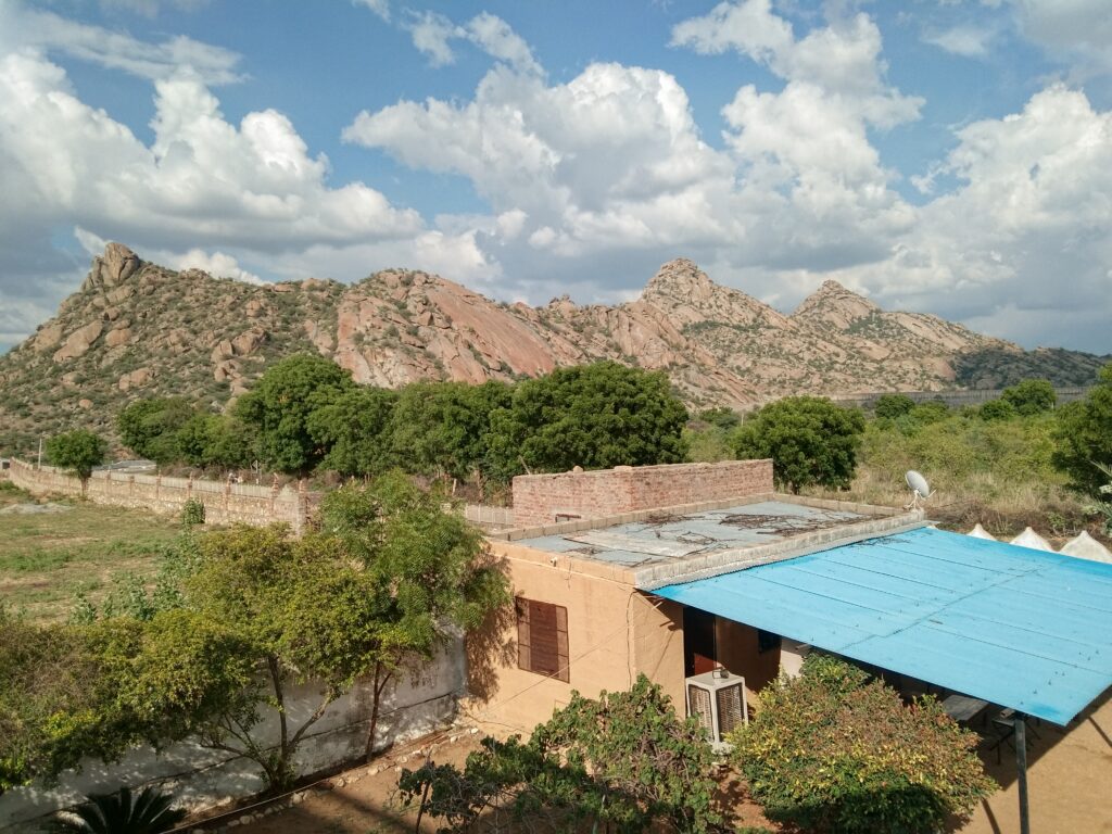 Jawai Dam Stay Roof top view