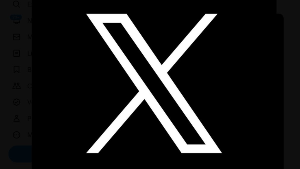 X Twitter logo